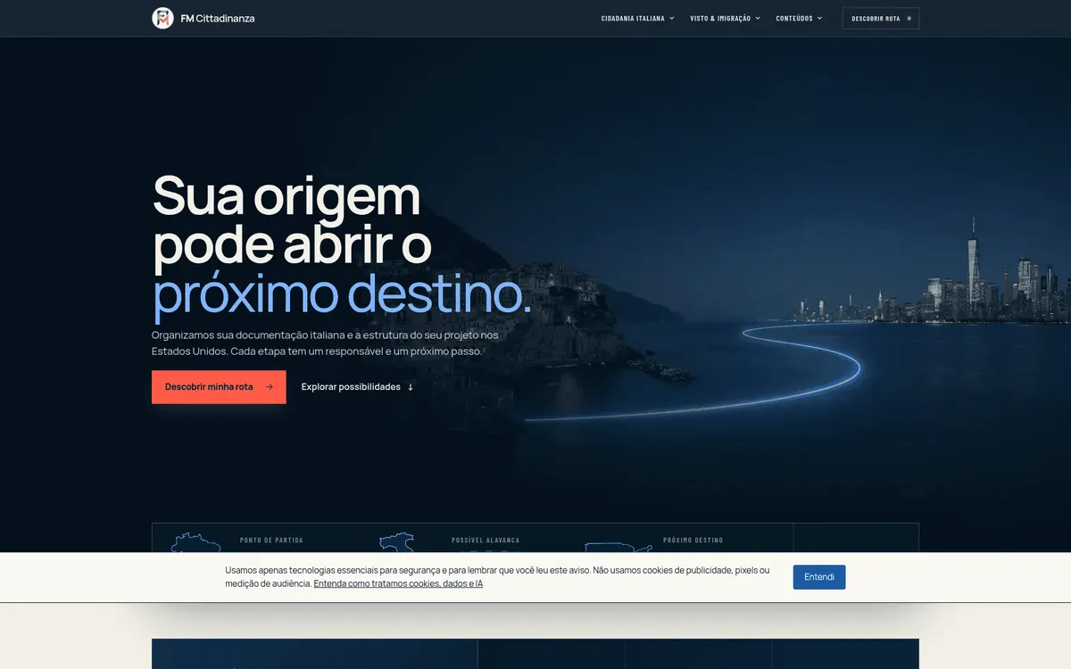 Da cidadania italiana ao próximo destino nos Estados Unidos
